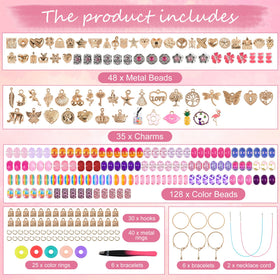 Uniartfy bracelet kit storage box keeps supplies organized