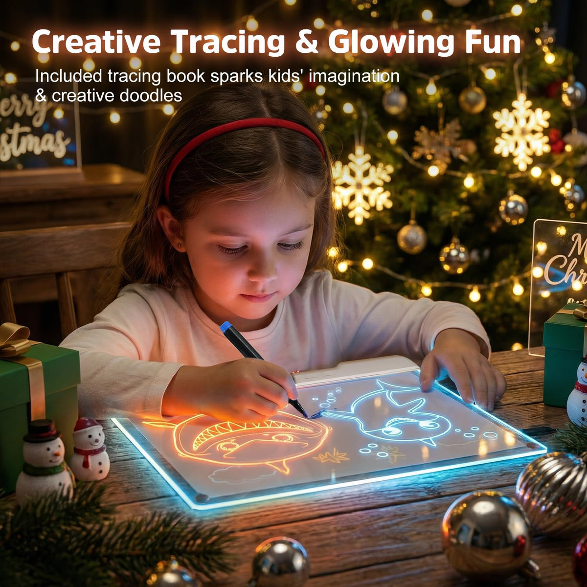 Unicelucky cordless LED drawing board ready for art anywhere