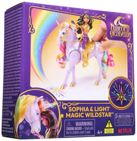 Unicorn Academy batteries included for immediate light-up action.