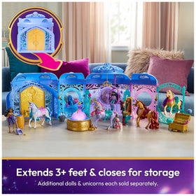 Unicorn Academy Skyberries barrel reveals pretend snacks during playtime.