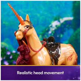 Cinder's head movement adds personality during pretend adventures