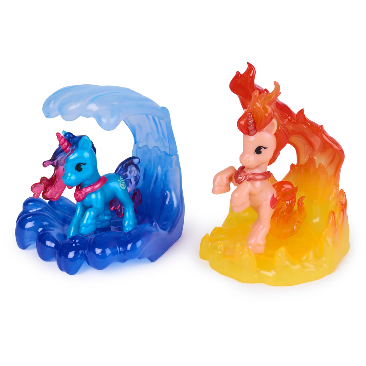 Unicorn Academy Cinder figure with radiant base for dynamic posing