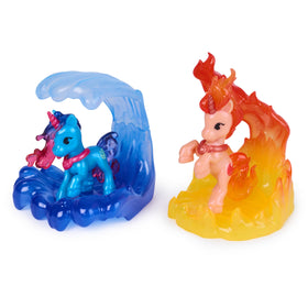 Unicorn Academy Cinder figure with radiant base for dynamic posing