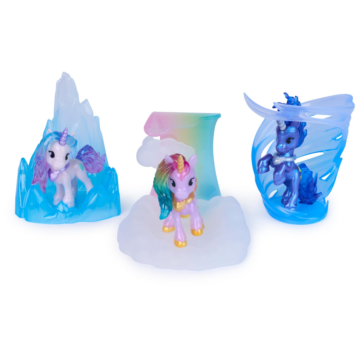Unicorn Academy Collectibles Pack with five unicorns for shelving or gifting