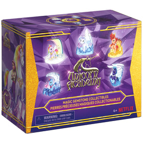 Unicorn Academy Gift for Girls with five unicorns for birthdays