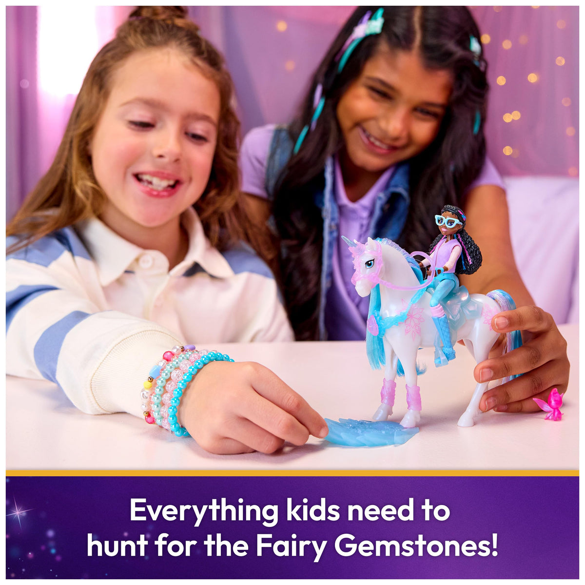 Sparkle Book and 13 accessories for magical storytelling play.