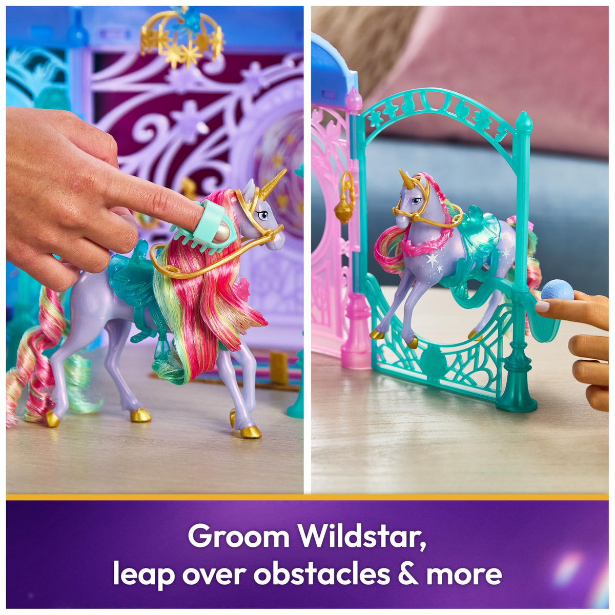 Unicorn Academy Exclusive 5 inch Wildstar figure sparks adventures in the stable environment.