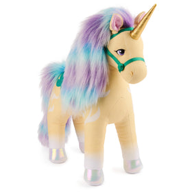 Leaf 15-inch plush from Unicorn Academy ready for cuddles and adventures