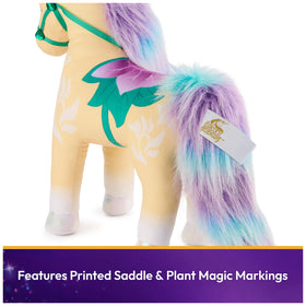 Plant-inspired saddle and bridle spark pretend riding adventures