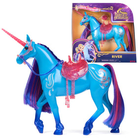 Unicorn Academy River 11-inch unicorn ready for imaginative play