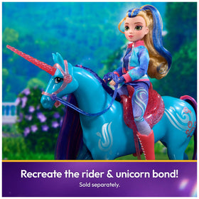 Unicorn Academy River mane and tail detail enhances premium play