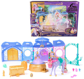 Unicorn Academy Starglow Stable Playset with Wildstar for imaginative storytelling.