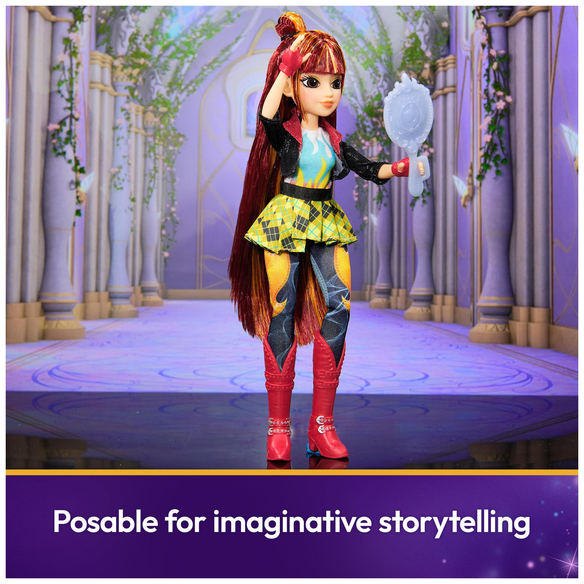 Unicorn Academy Valentina plaid skirt enhances mix-and-match fashion for imaginative styling