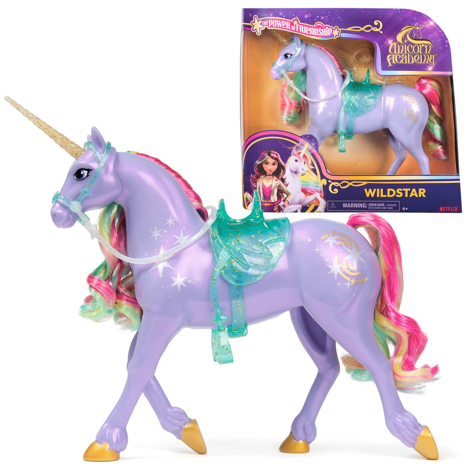 Unicorn Academy Wildstar 11-inch unicorn for imaginative play