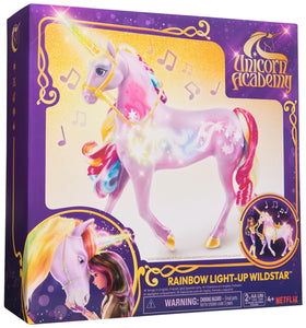 Unicorn Academy included saddle and bridle for pretend riding.