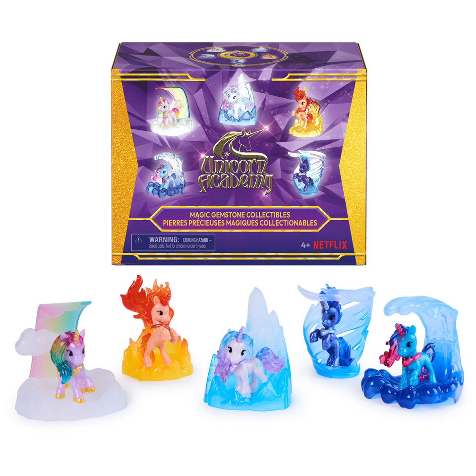 Unicorn Academy Wildstar figure with translucent mane for imaginative play