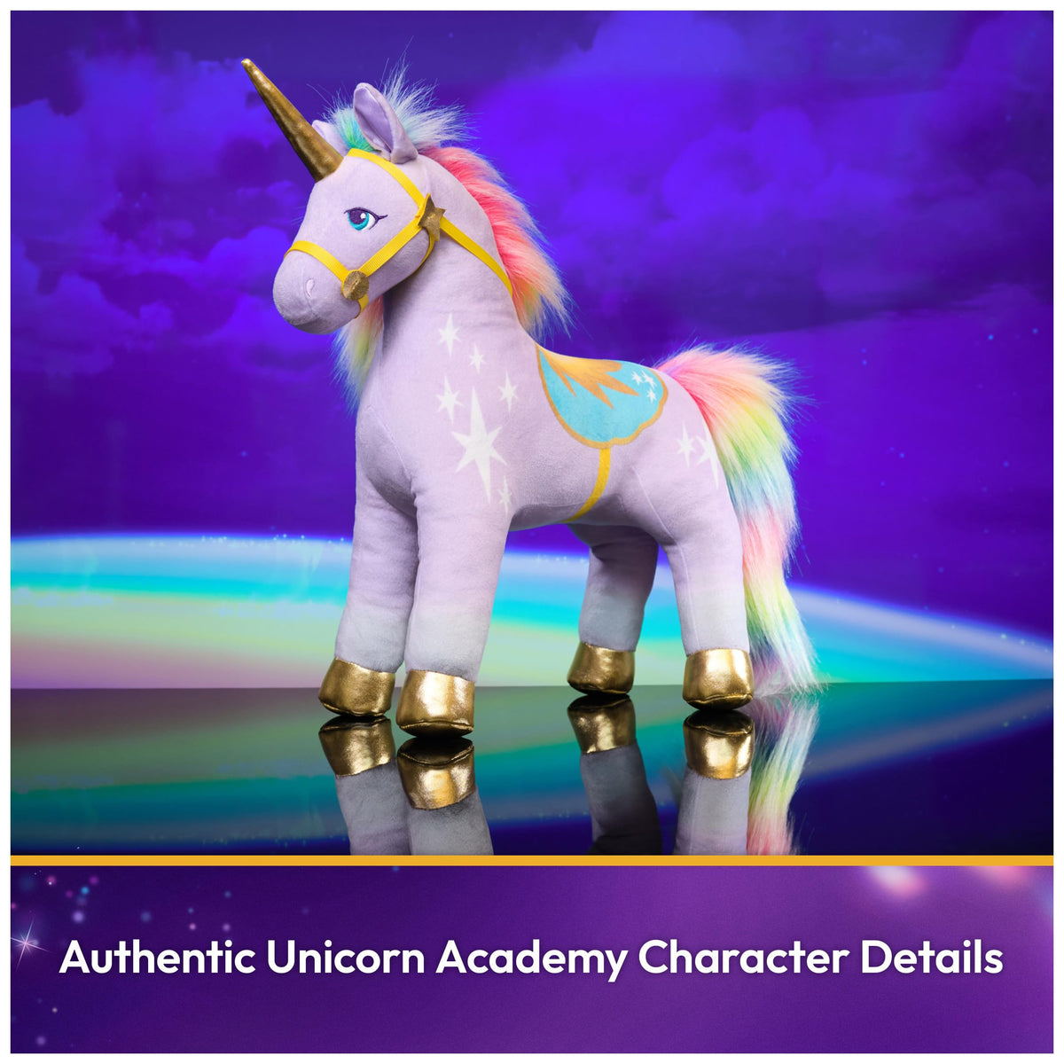 Wildstar rainbow mane flowing for colorful pretend adventures