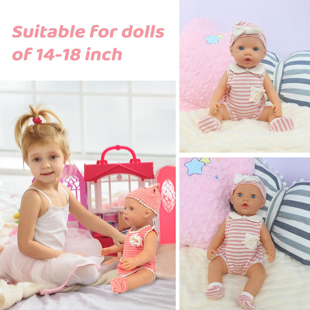 UNICORN ELEMENT knit fabric outfits feel soft and durable for daily play.