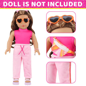 UNICORN ELEMENT 18-inch doll camera toy for pretend photos
