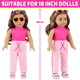 UNICORN ELEMENT 18-inch doll sunglasses stylish eye protection for sunny adventures