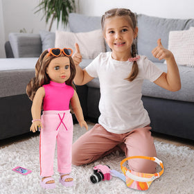 UNICORN ELEMENT 18-inch doll waist pack handy travel accessory