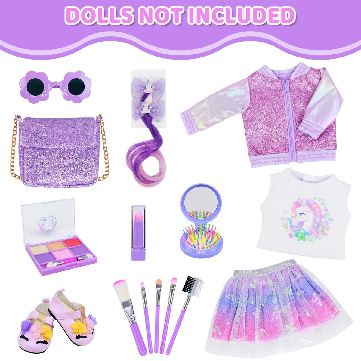 UNICORN ELEMENT hairpins add sparkle to pretend outfits