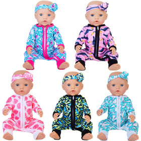 UNICORN ELEMENT 14-18 inch doll wardrobe supports creative dress-up play.