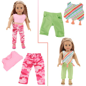 UNICORN ELEMENT fashion casual suit and dresses highlight stylish looks for 18-inch dolls