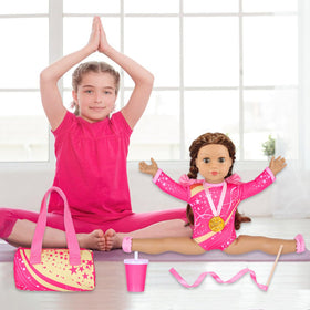 UNICORN ELEMENT gymnastics ribbon enhances motion in pretend routines