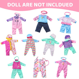 UNICORN ELEMENT doll accessories headbands, six-piece set for mix-and-match outfits.