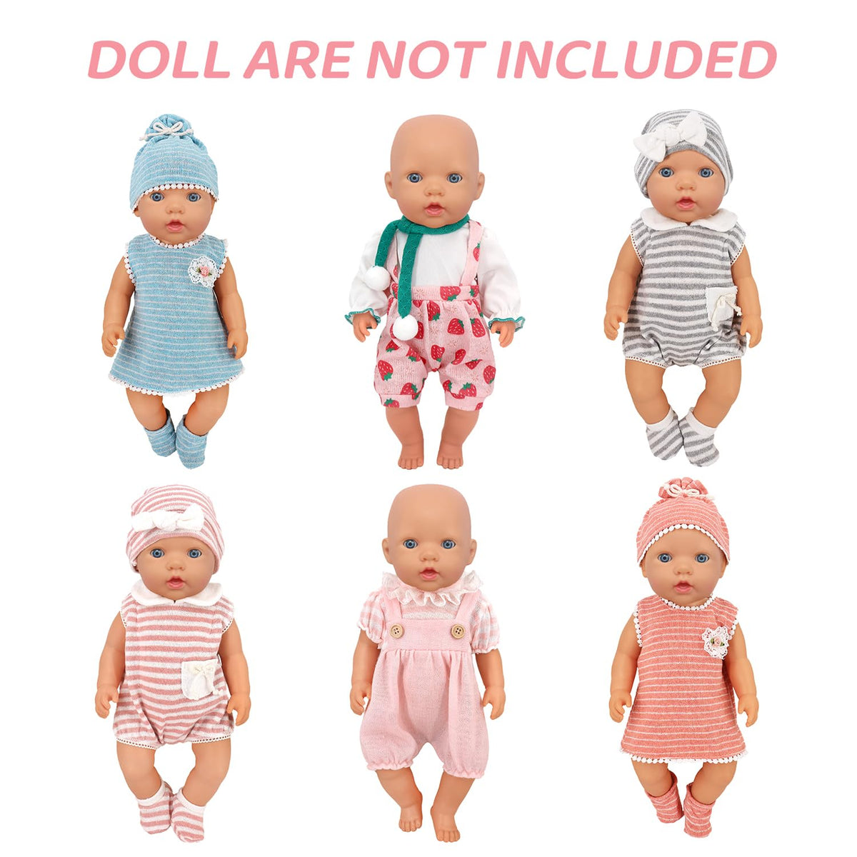 UNICORN ELEMENT 18-inch doll clothes collection fits a range of popular dolls.