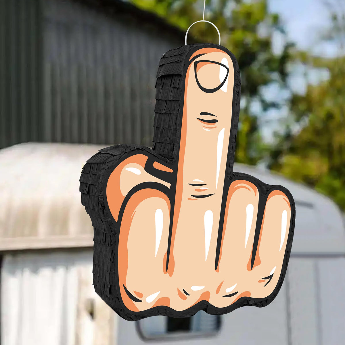 UNIIDECO Middle Finger Pinata as unique new year or stress relief gift