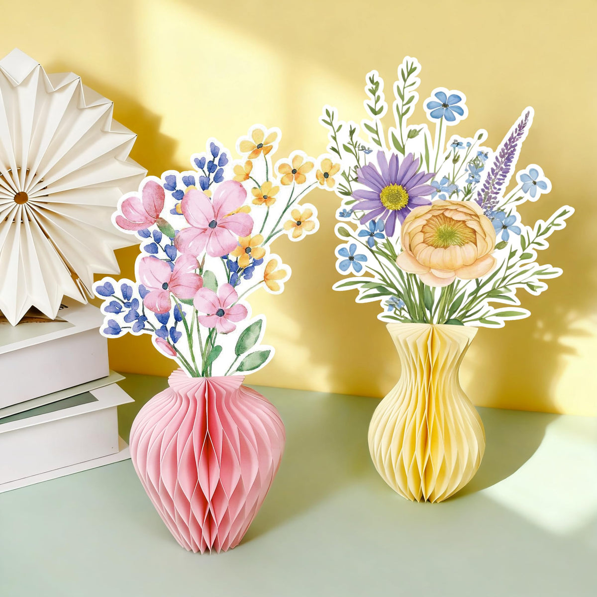 UNIIDECO wildflower centerpiece 3D structure on tabletops