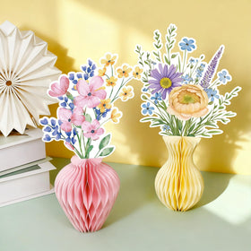 UNIIDECO wildflower centerpiece 3D structure on tabletops