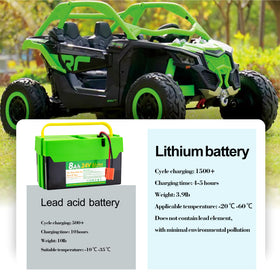 UNIKARO 24V 12Ah battery pack carrying handle for easy transport