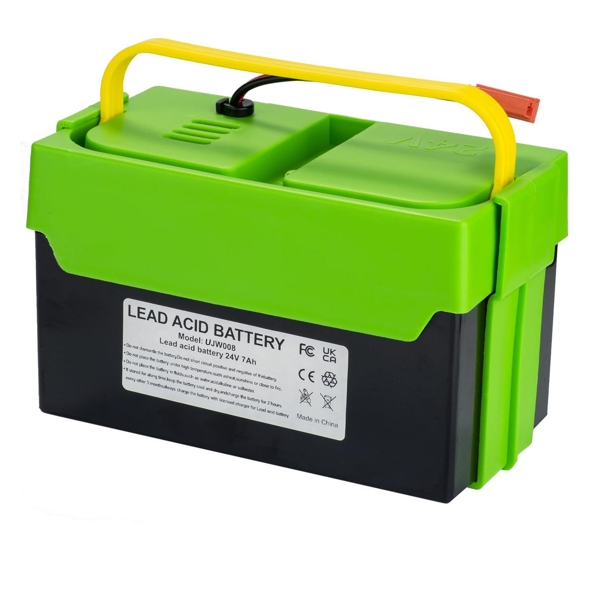 UNIKARO Thunder UTV battery with side connectors for quick replacement