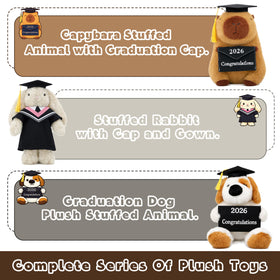 UNIMV capybara for gift baskets, a unique graduation keepsake