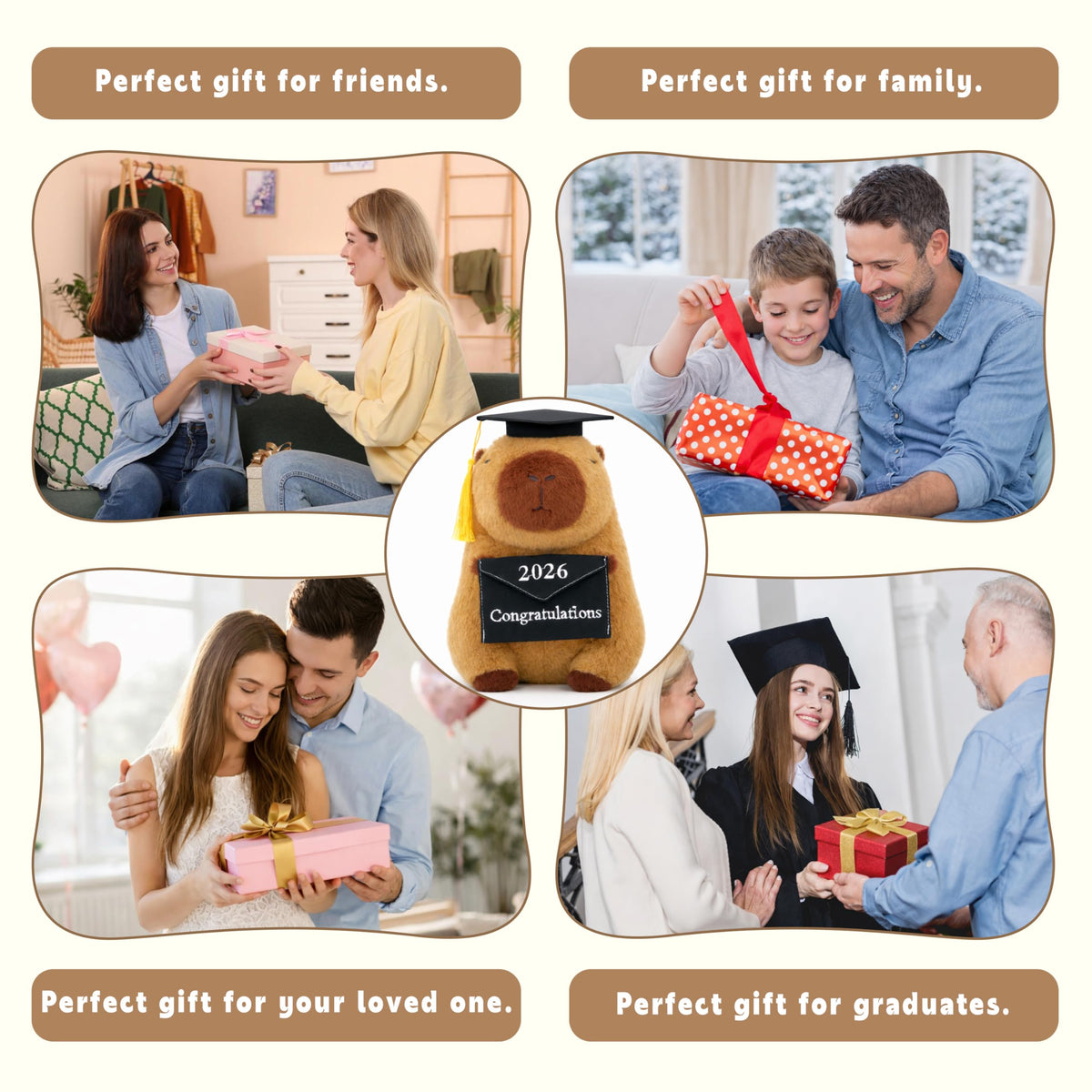 UNIMV capybara keepsake for memory collection and celebrations
