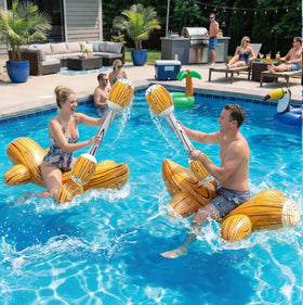 Uniqhia pool floats shown as a versatile pool toy for celebrations