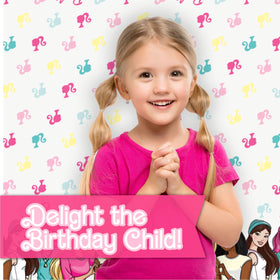 Unique Barbie officially licensed badge visible on packaging.