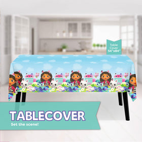 Unique Gabby Dollhouse napkins 16-count absorbent and ready for celebrations