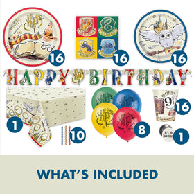 Unique Harry Potter birthday decorations kit banner for magical ambiance