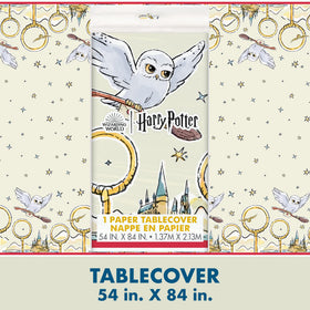 Unique Harry Potter birthday decorations kit table cover protecting surfaces