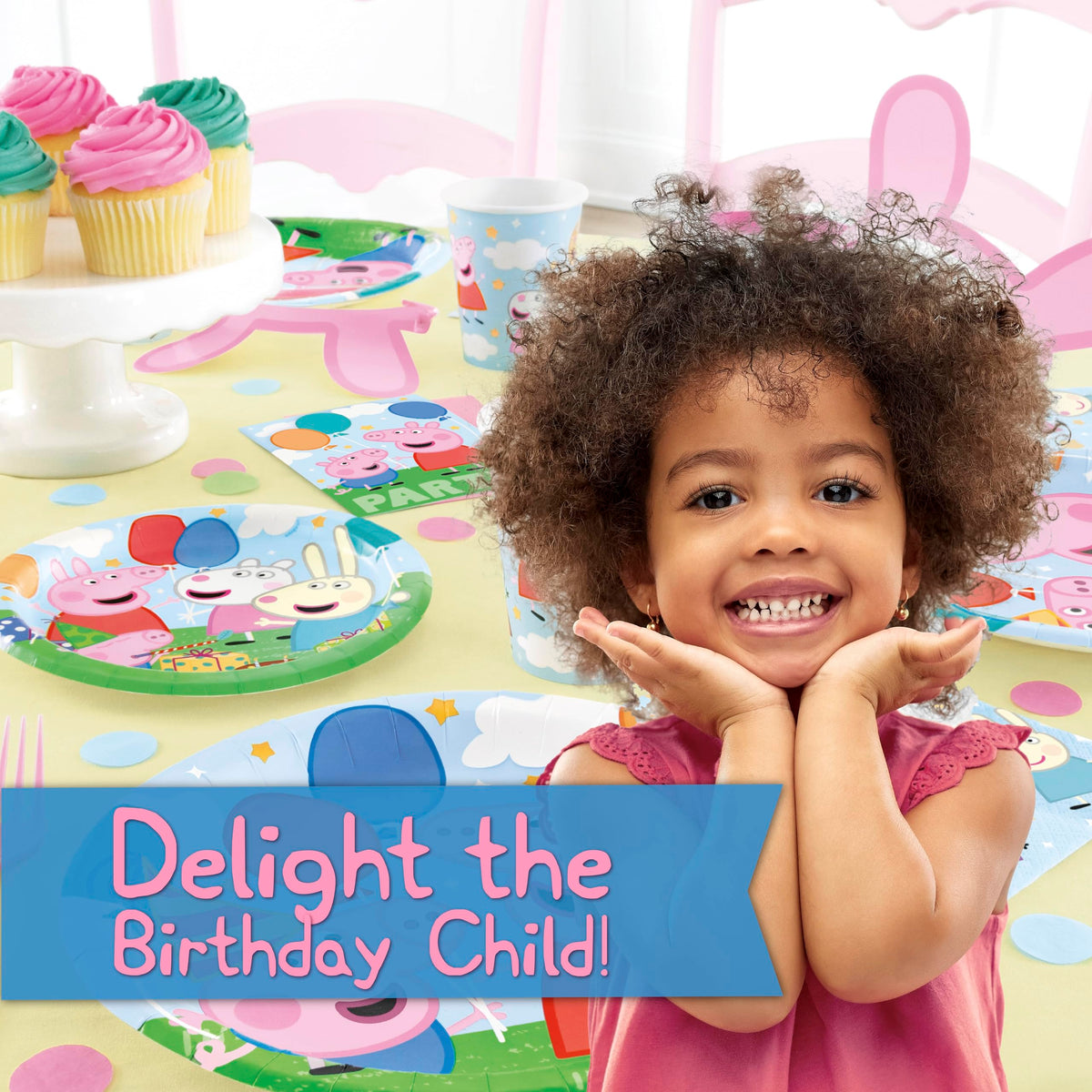 Unique Peppa Pig It's My Birthday sticker to cap the celebration and capture memories