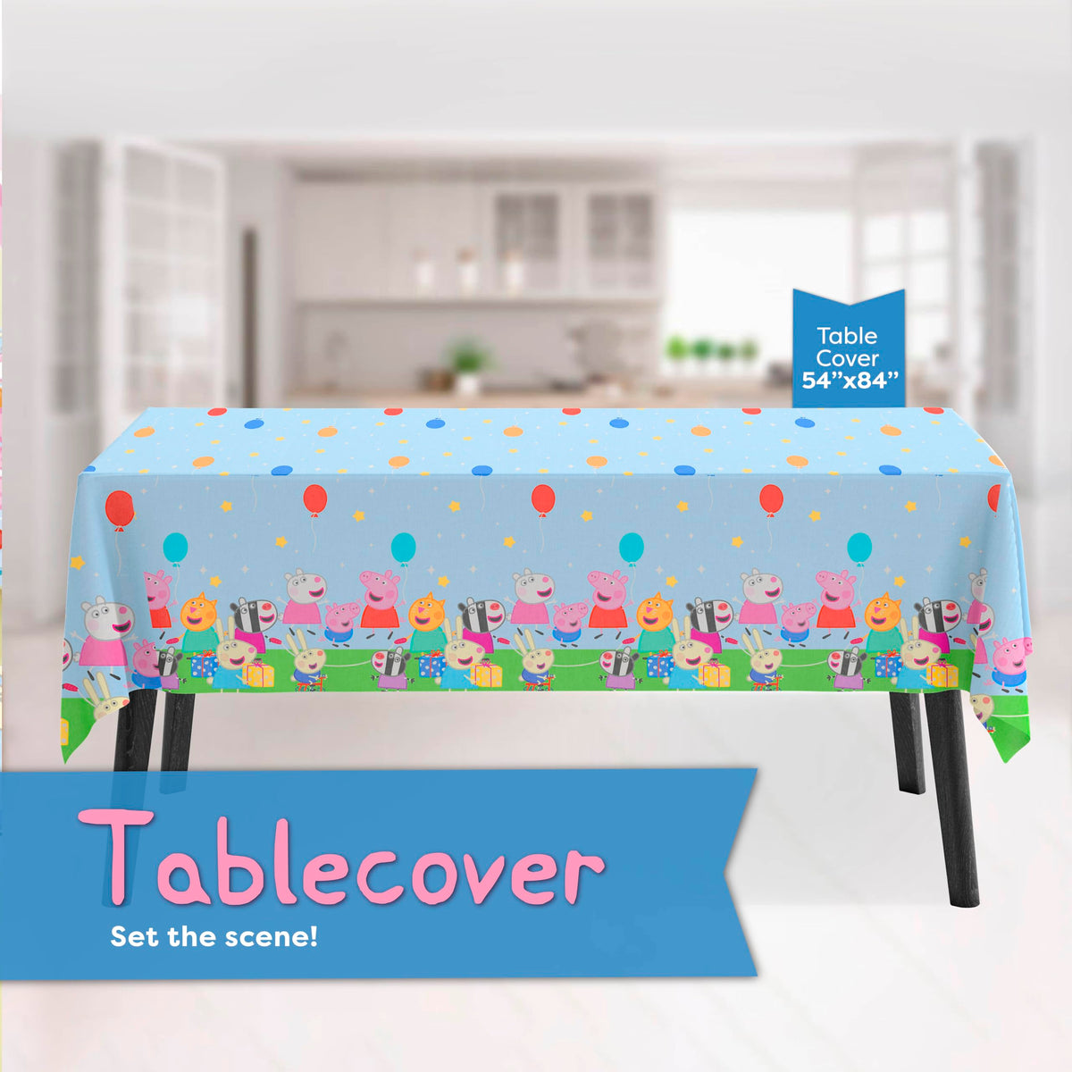 Unique Peppa Pig small plates ideal for snacks, cake, and desserts