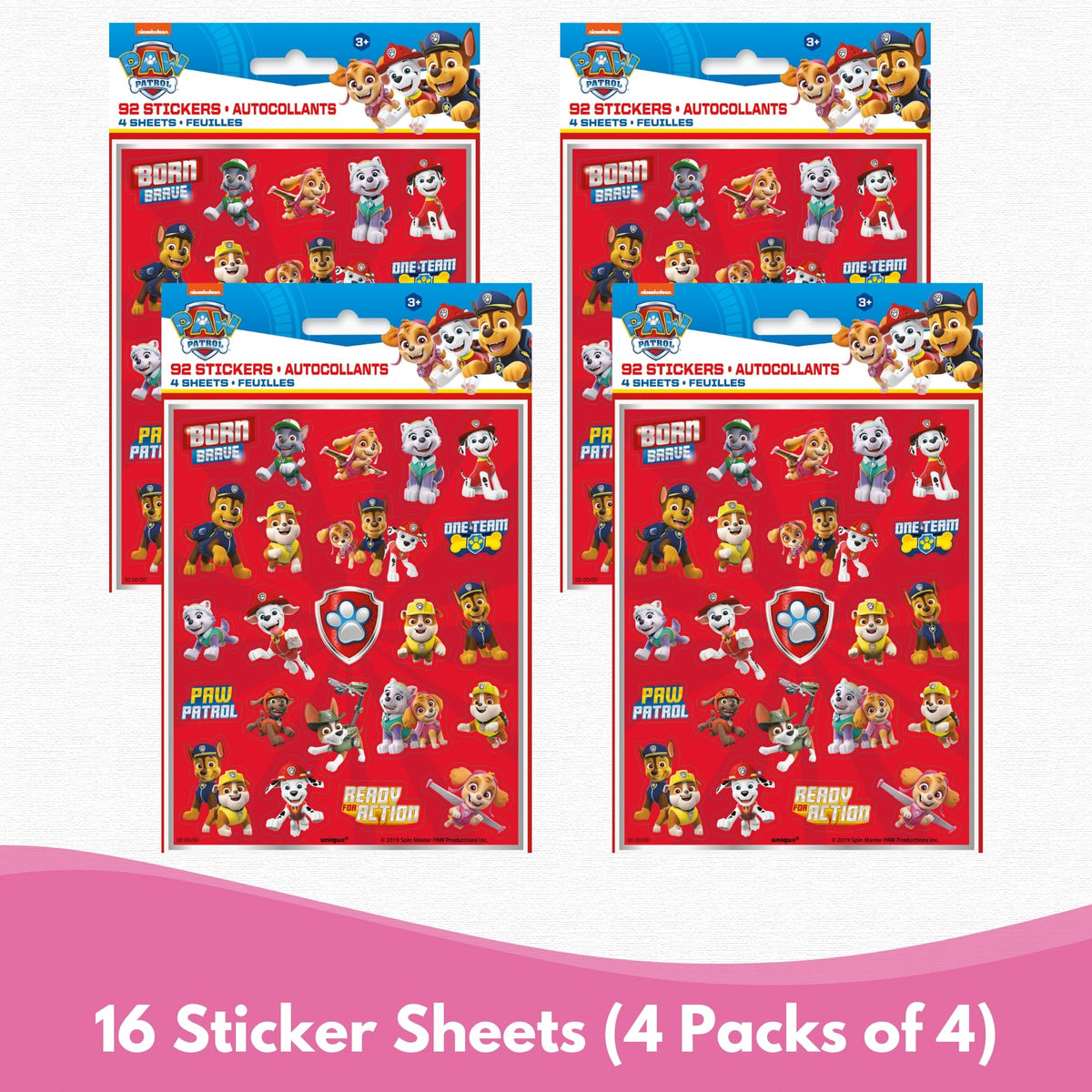 Unique Skye Paw Patrol sticker sheets spark DIY decor and keepsakes.