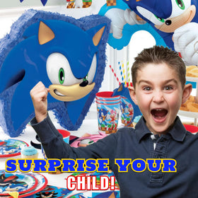 Unique Sonic durable plastic table cover is easy to wipe clean.