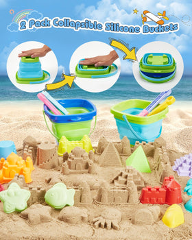 Unistylar big castle mold for creating colorful sand structures.