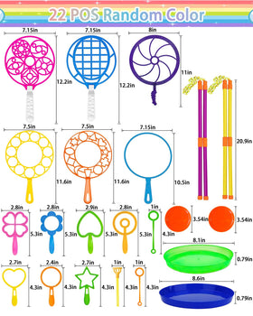 Unistylar double handled wand kit for creating large bubbles with ease.