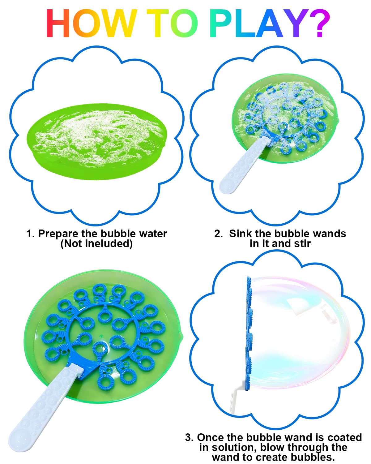 UniStylar bubble set for summer parties and birthdays creates festive atmosphere.
